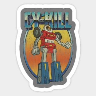 GoBots Cy-Kill 1983 Sticker